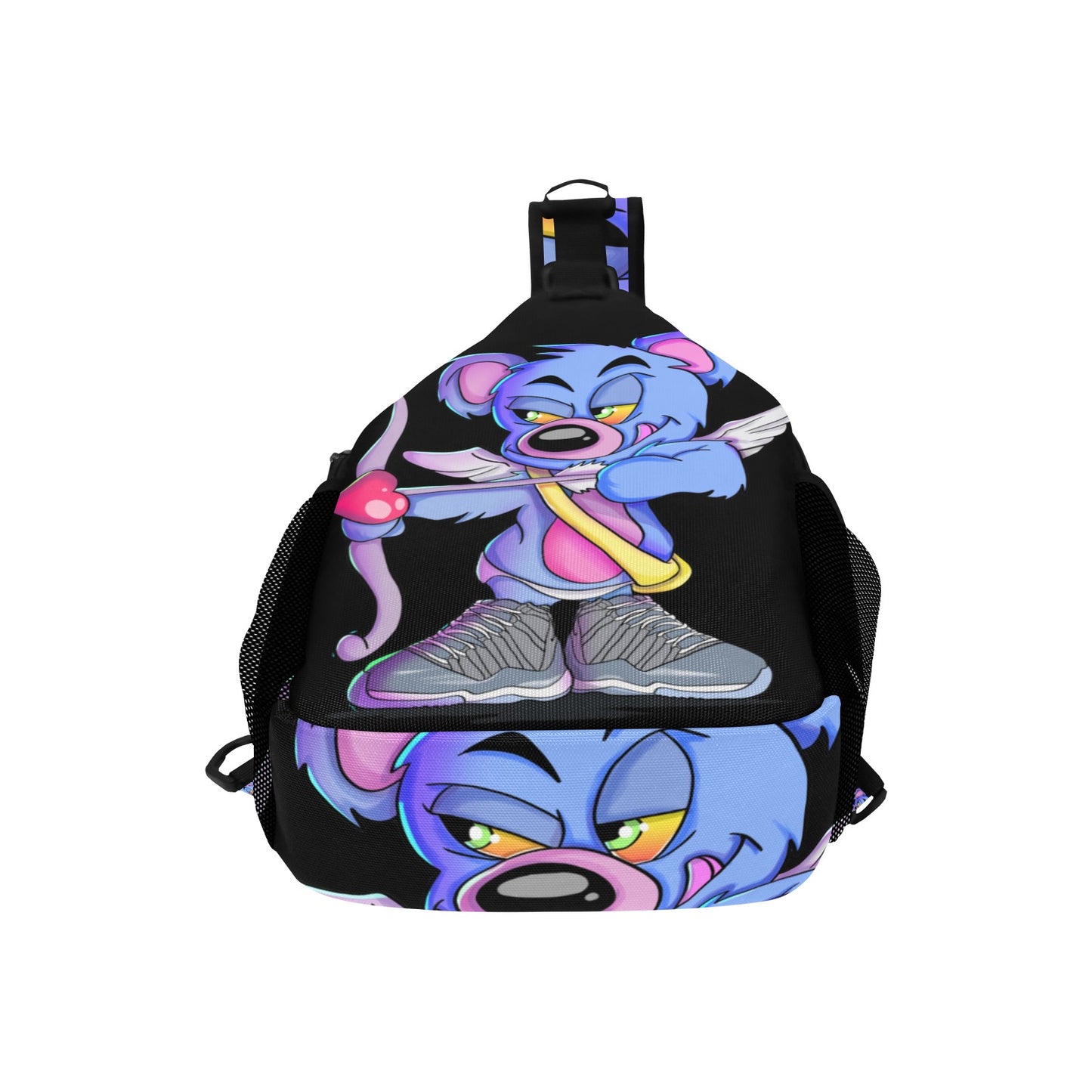 Teddy Cupid Sneakerhead Sling Chest Bag