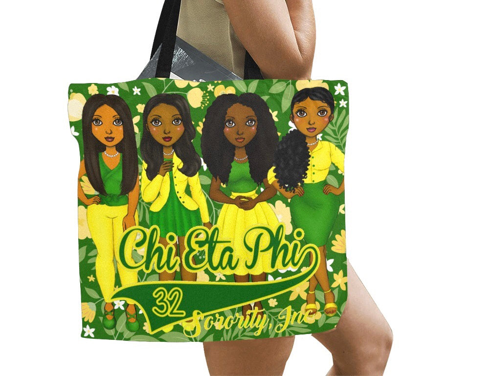 Chi Eta Phi Sorority Inc. Tote Bag
