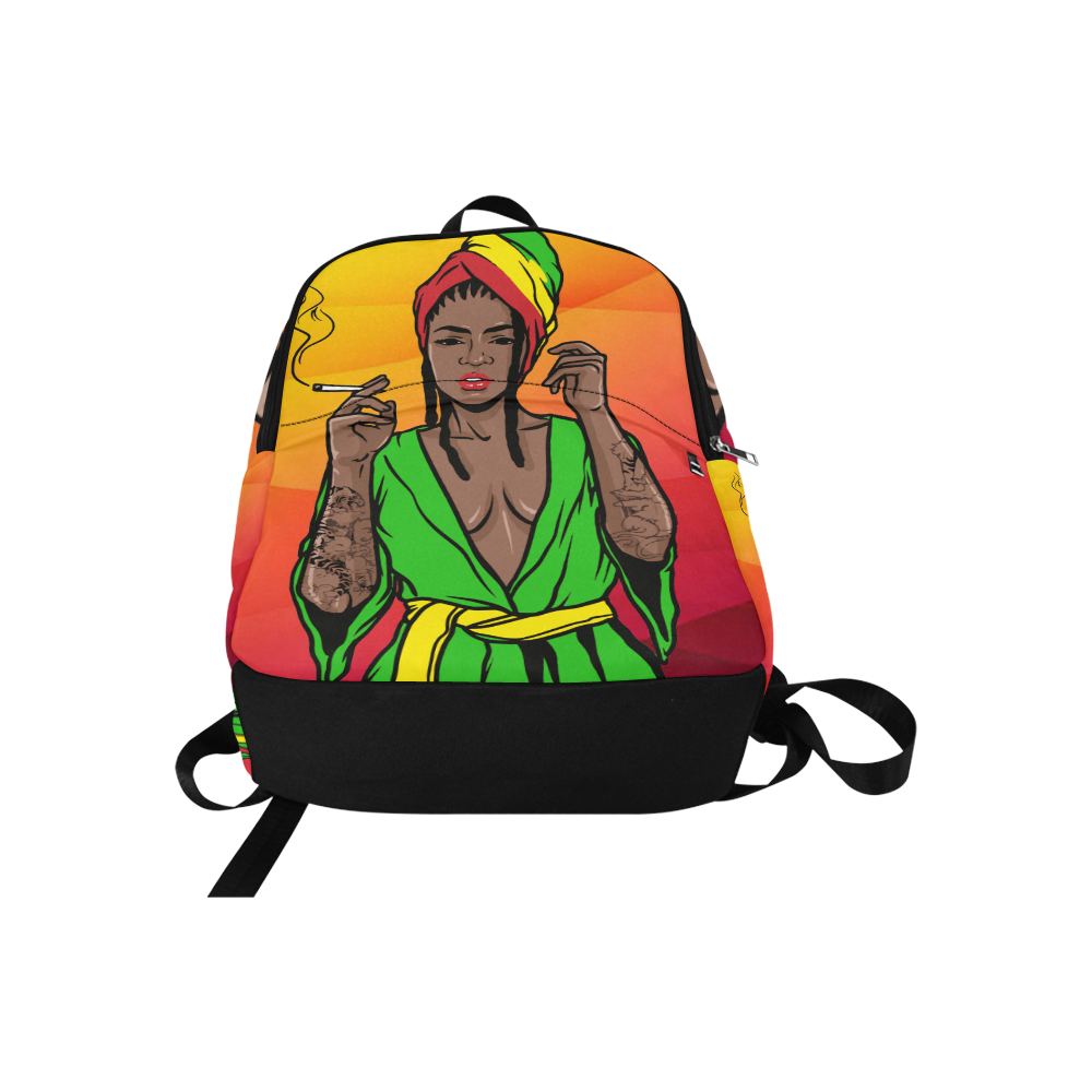 Sunset Rasta Girl Backpack