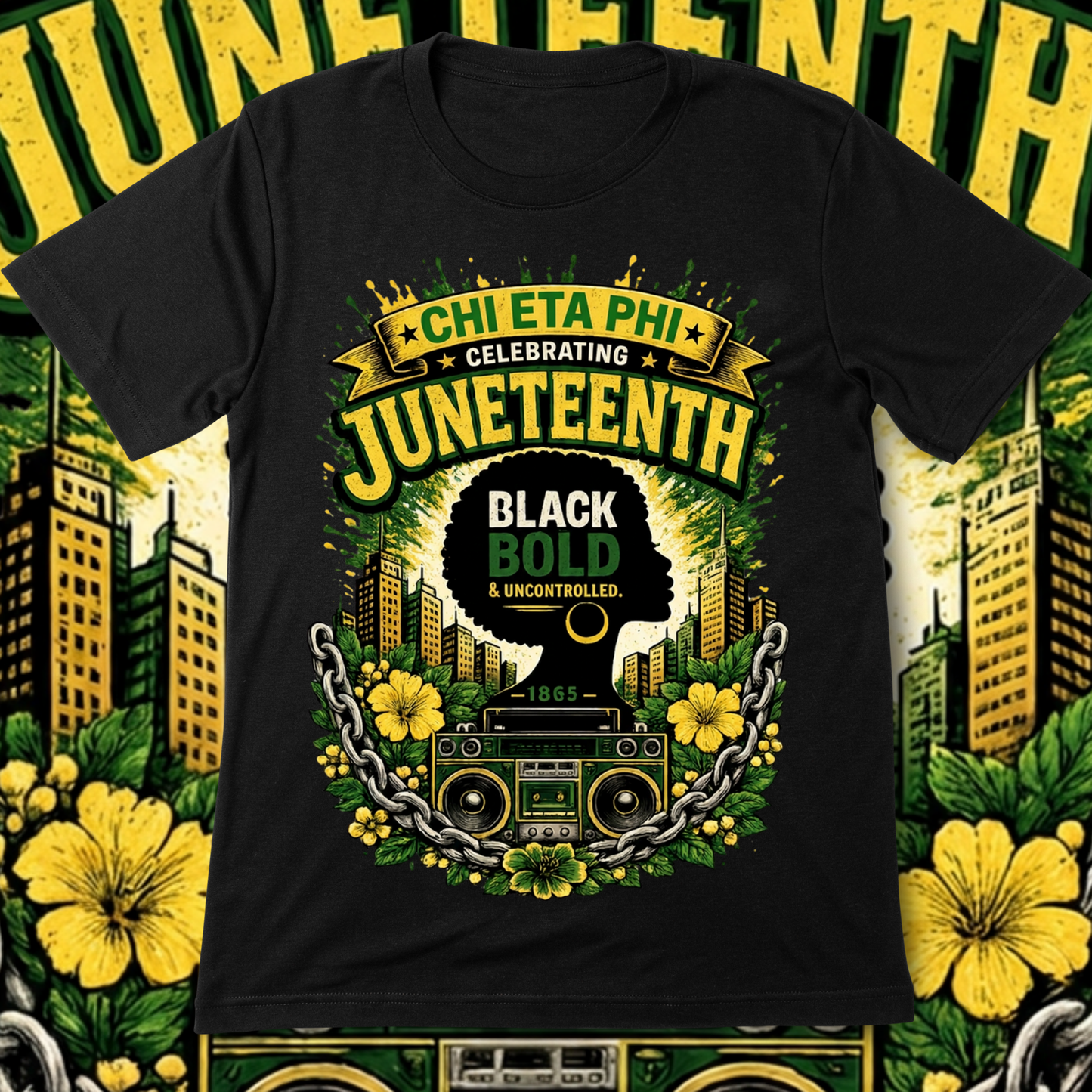 Chi Eta Phi Celebrating Juneteenth T-shirt