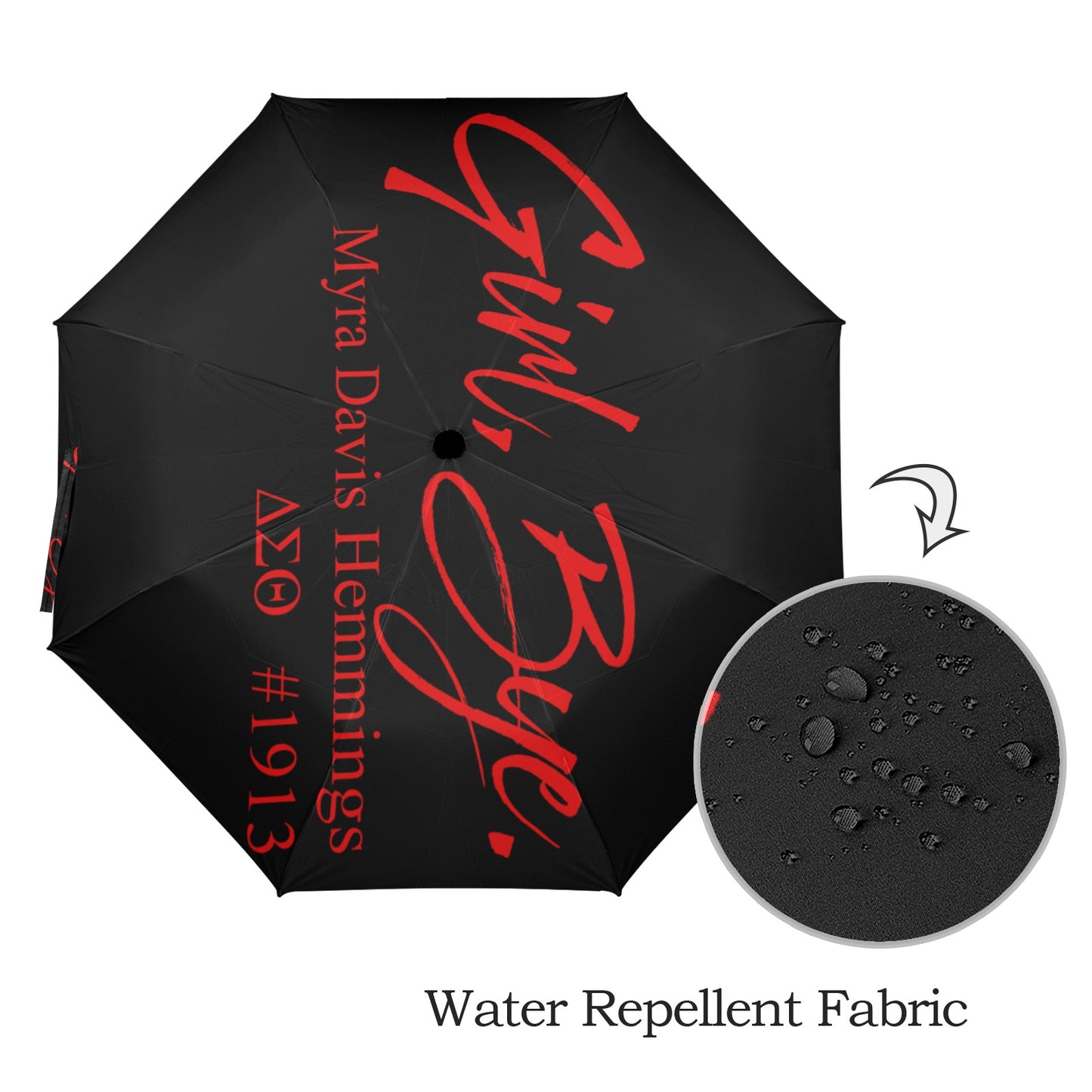 Girl Bye - Delta Sigma Theta Sorority Umbrella