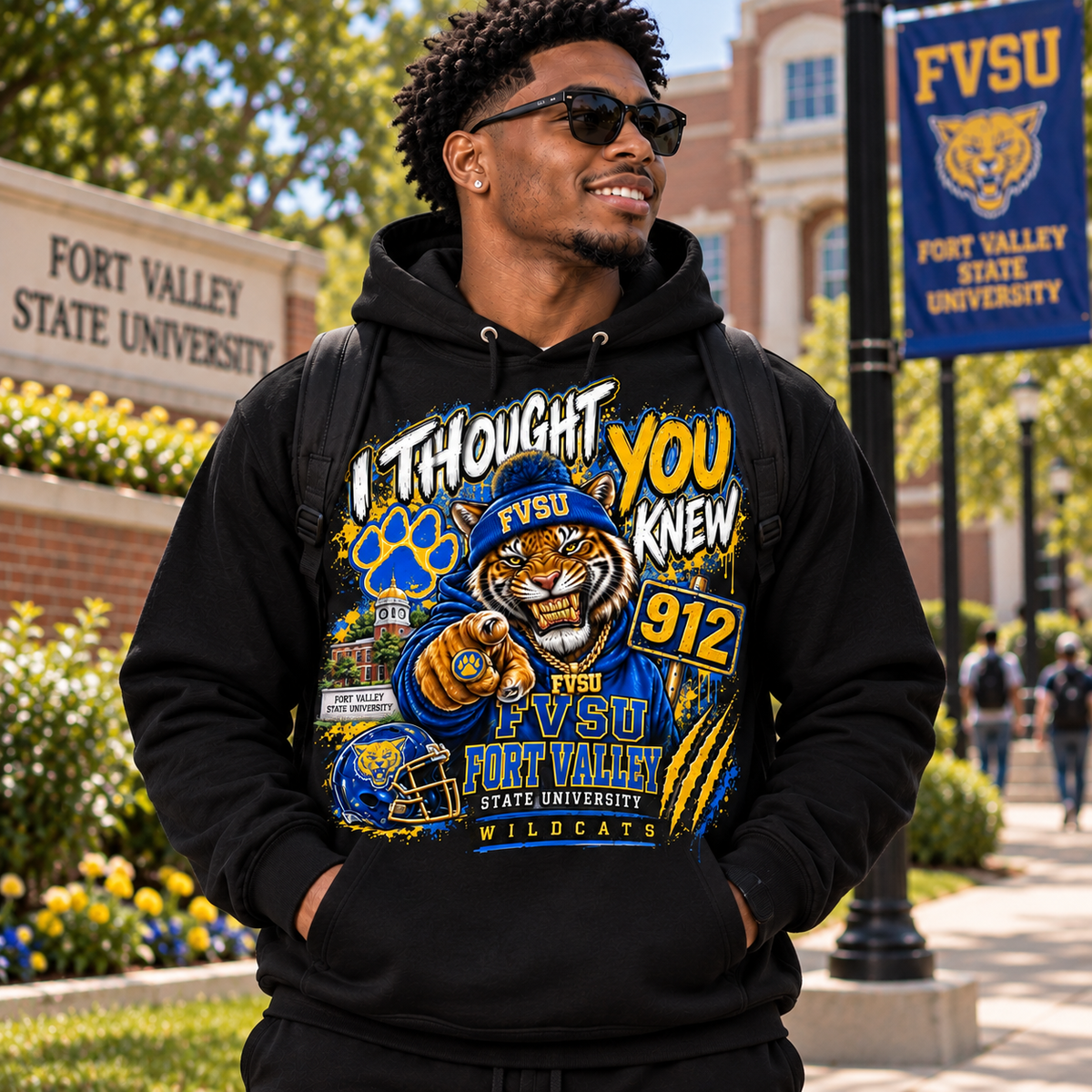 I Thought You Knew Fort Valley State University Hoodie