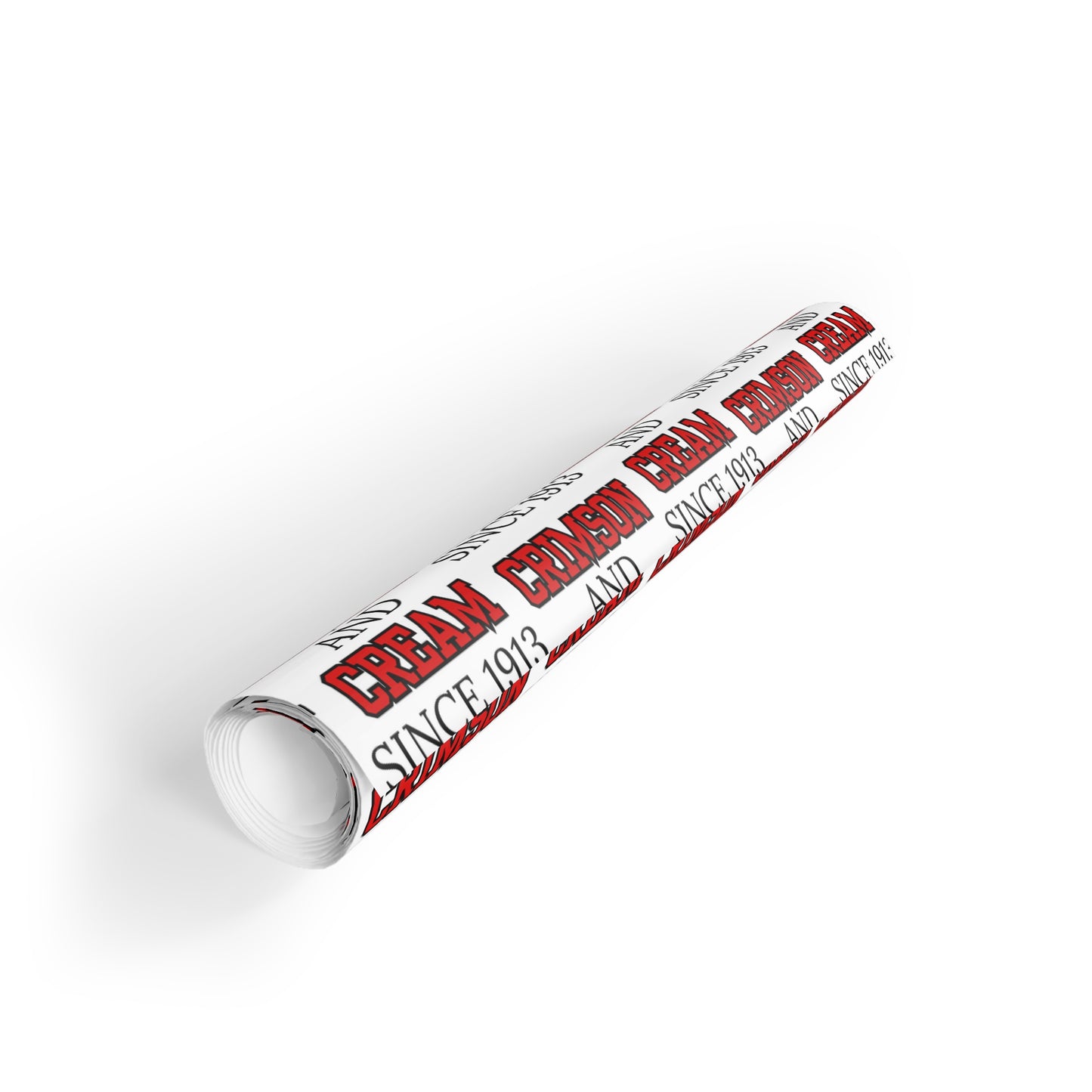 Crimson And Cream Since 1913 Gift Wrapping Paper Roll