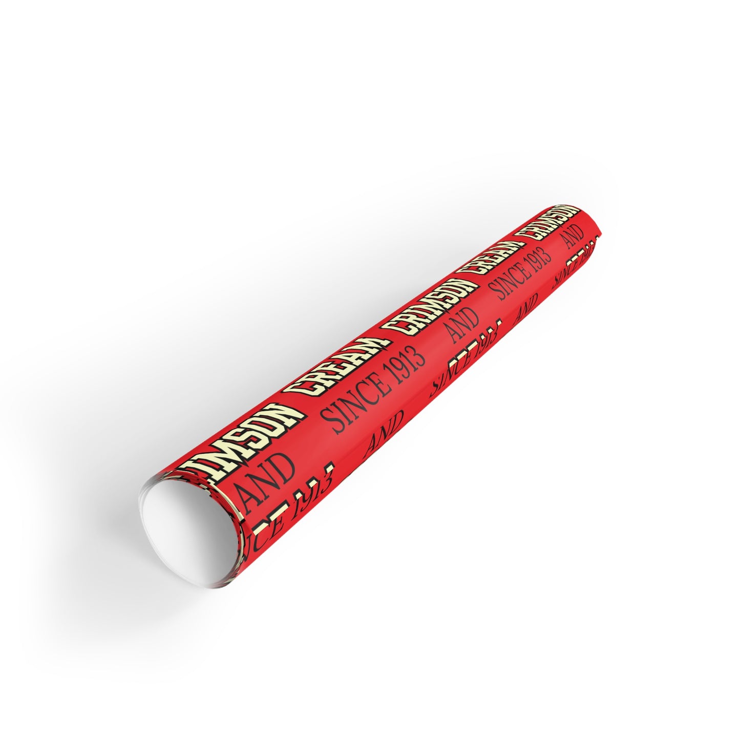 Crimson And Cream Since 1913 Gift Wrapping Paper Roll