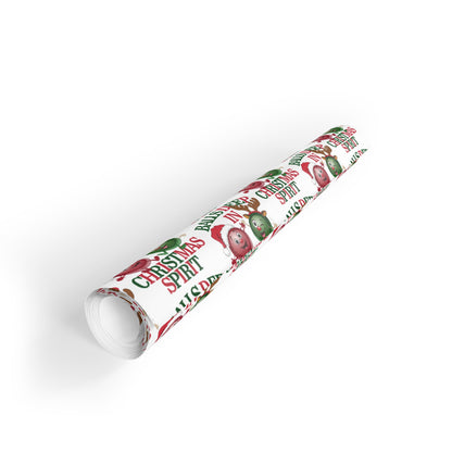 Balls Deep In Christmas Spirit Gift Wrapping Paper Rolls