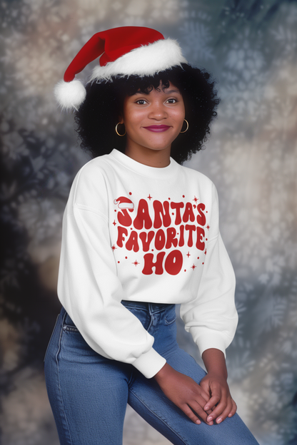 Santa's favorite ho sweatshirt sales