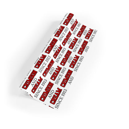 Crimson And Cream Since 1913 Gift Wrapping Paper Roll