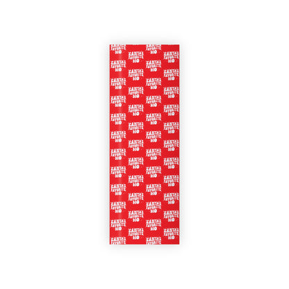 Santa's Favorite Ho Gift Wrapping Paper Roll