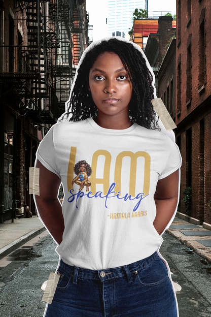 SGRHO I Am Speaking - Kamala Harris T-shirt