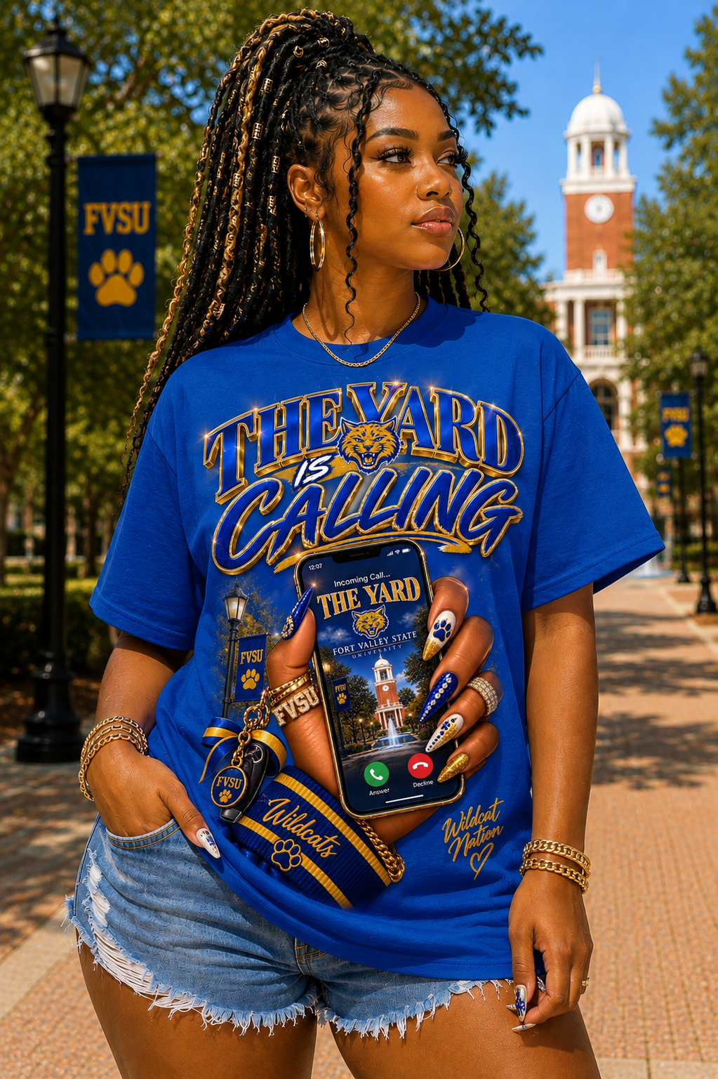 The Yard Is Calling Fort Valley State University Homecoming T-shirt