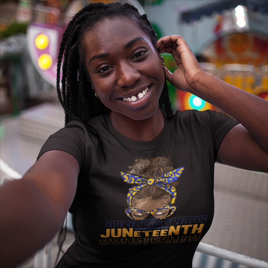 Sigma Gamma Rho Juneteenth T-shirt