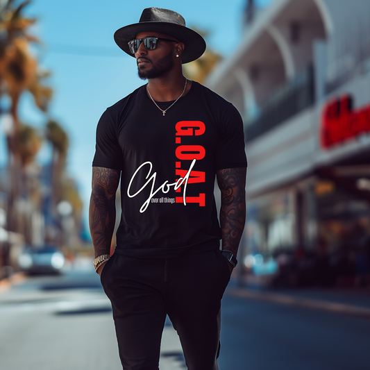 G.O.A.T God Over All Things T-shirt