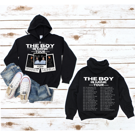 Brandy And Monica The Boy Is Mine Featuring Kelly Rowland And Muni Long Tour Hoodie