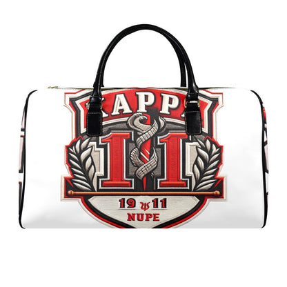 Kappa Alpha Psi Nupe Leather Travel Bag - Large