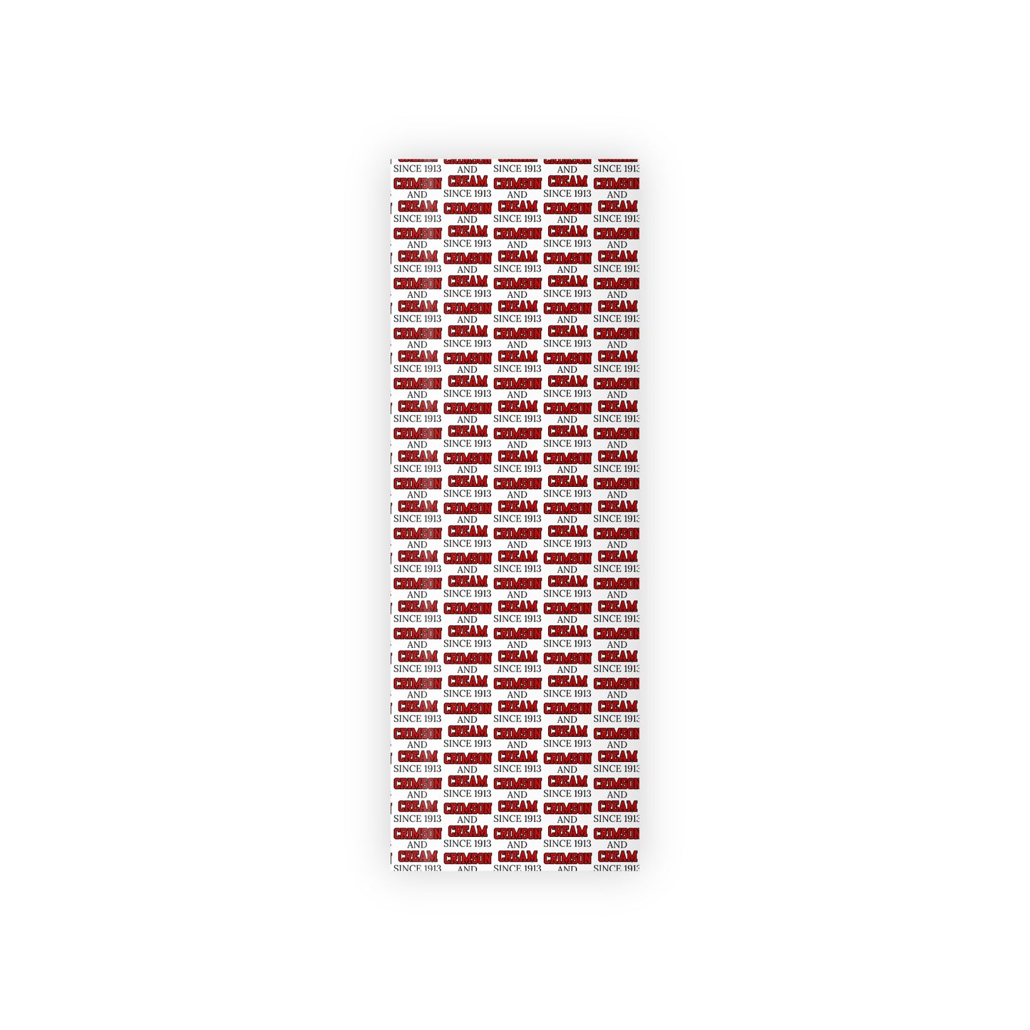 Crimson And Cream Since 1913 Gift Wrapping Paper Roll