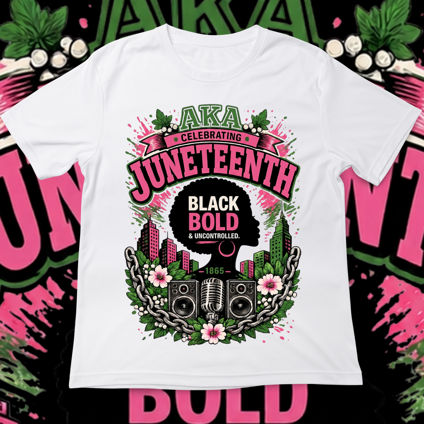 AKA Celebrating Juneteenth T-shirt
