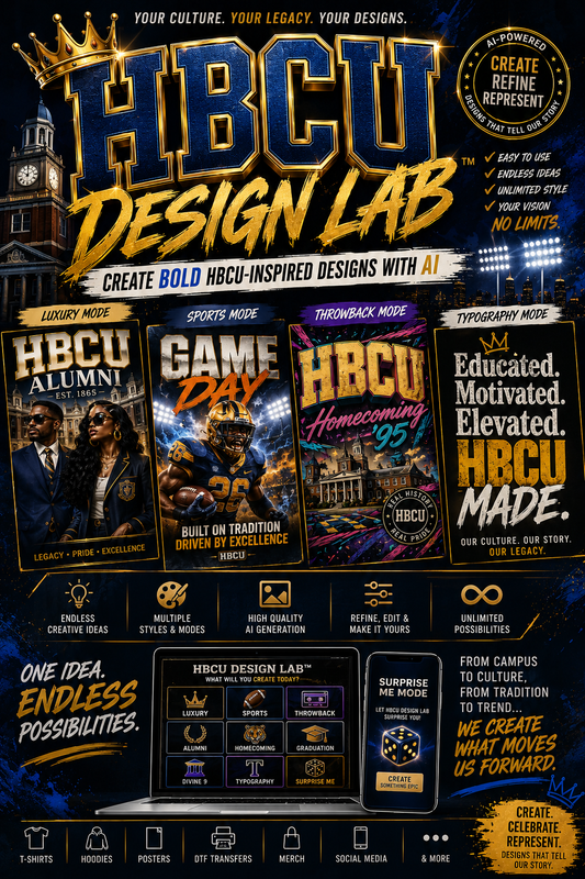 HBCU Design Lab™ AI Generator