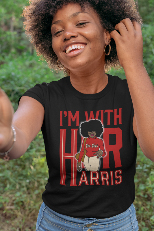 Ooo-op  I’m With Her-I’m With Harris T-shirt