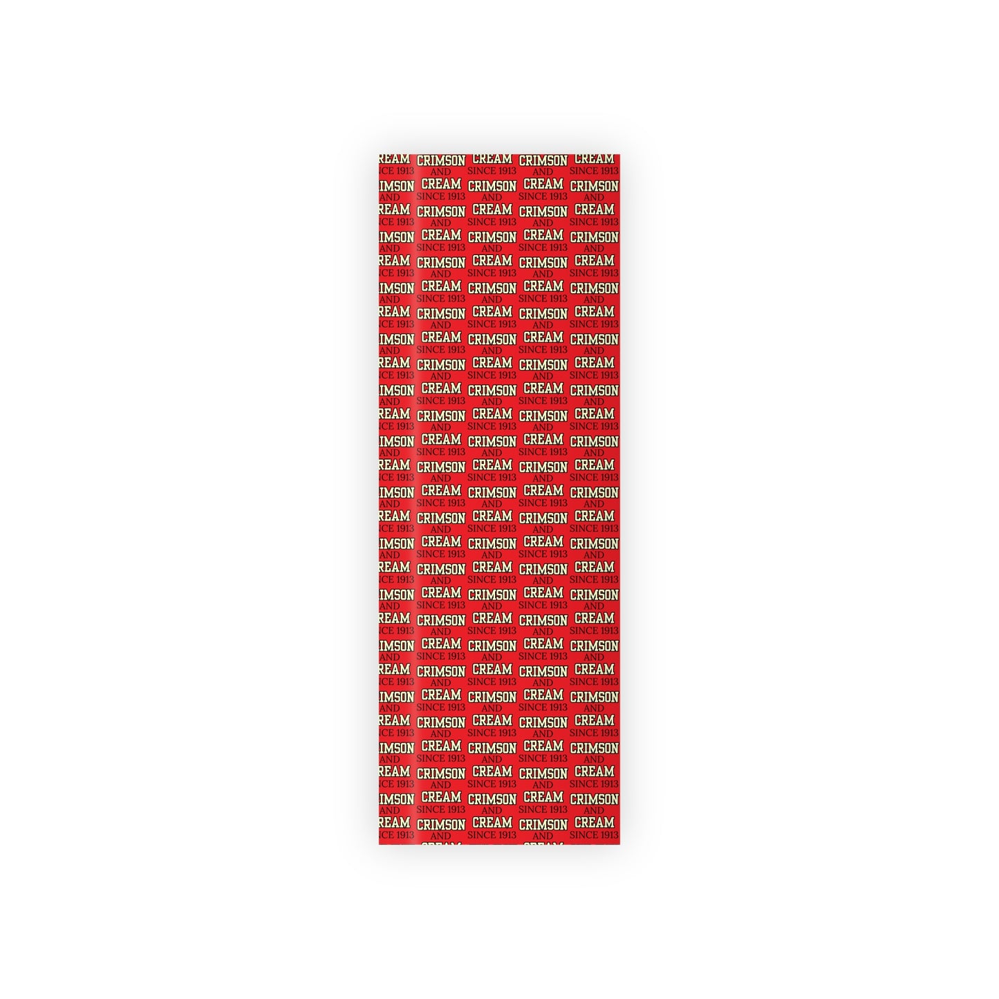 Crimson And Cream Since 1913 Gift Wrapping Paper Roll