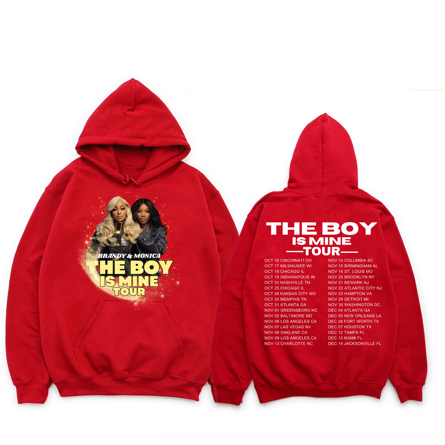 Brandy And Monica The Boy Is Mine Tour Hoodie