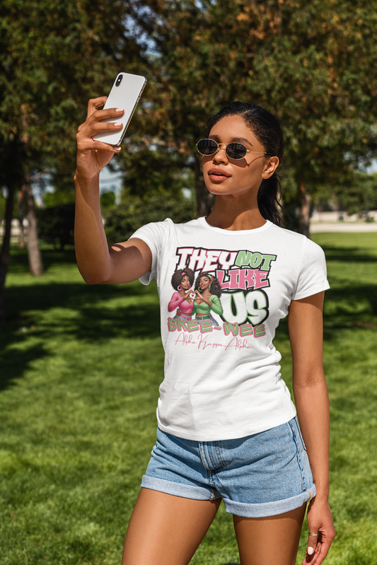 Skee-Wee They Not Like Us Alpha Kappa Alpha T-shirt