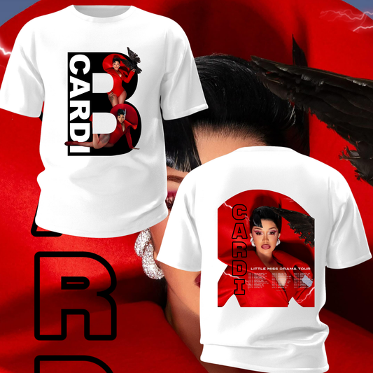 Cardi B Am I The Drama Tour T-shirt