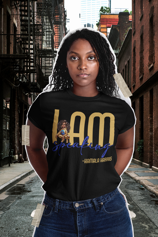 SGRHO I Am Speaking - Kamala Harris T-shirt