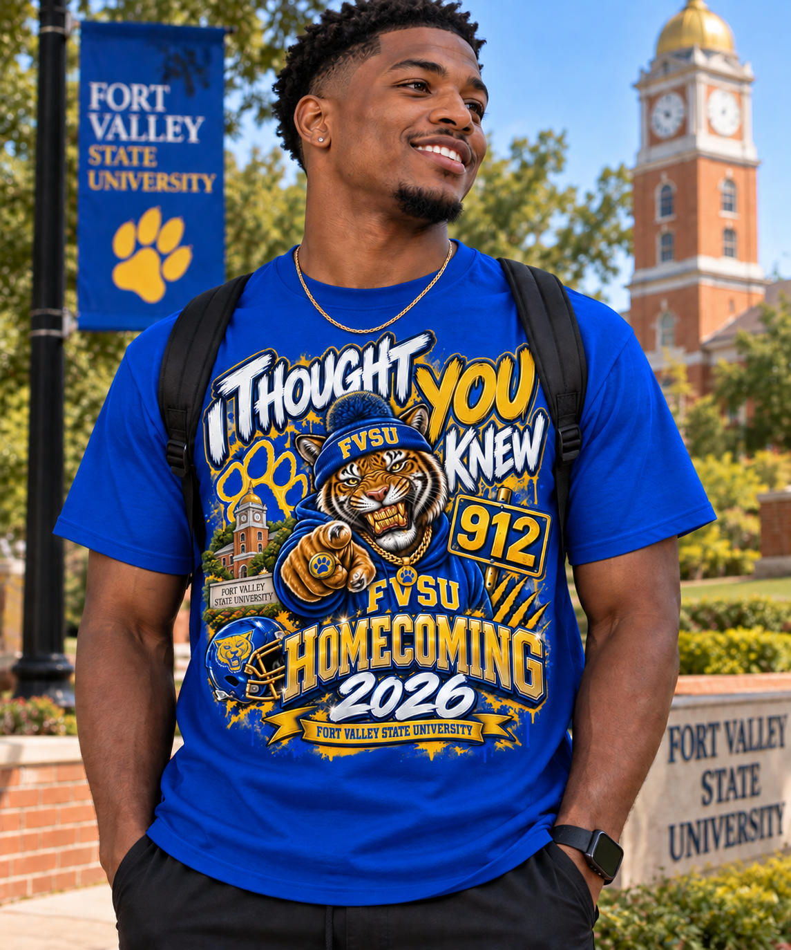 I Thought You Knew Fort Valley State University Homecoming T-shirt