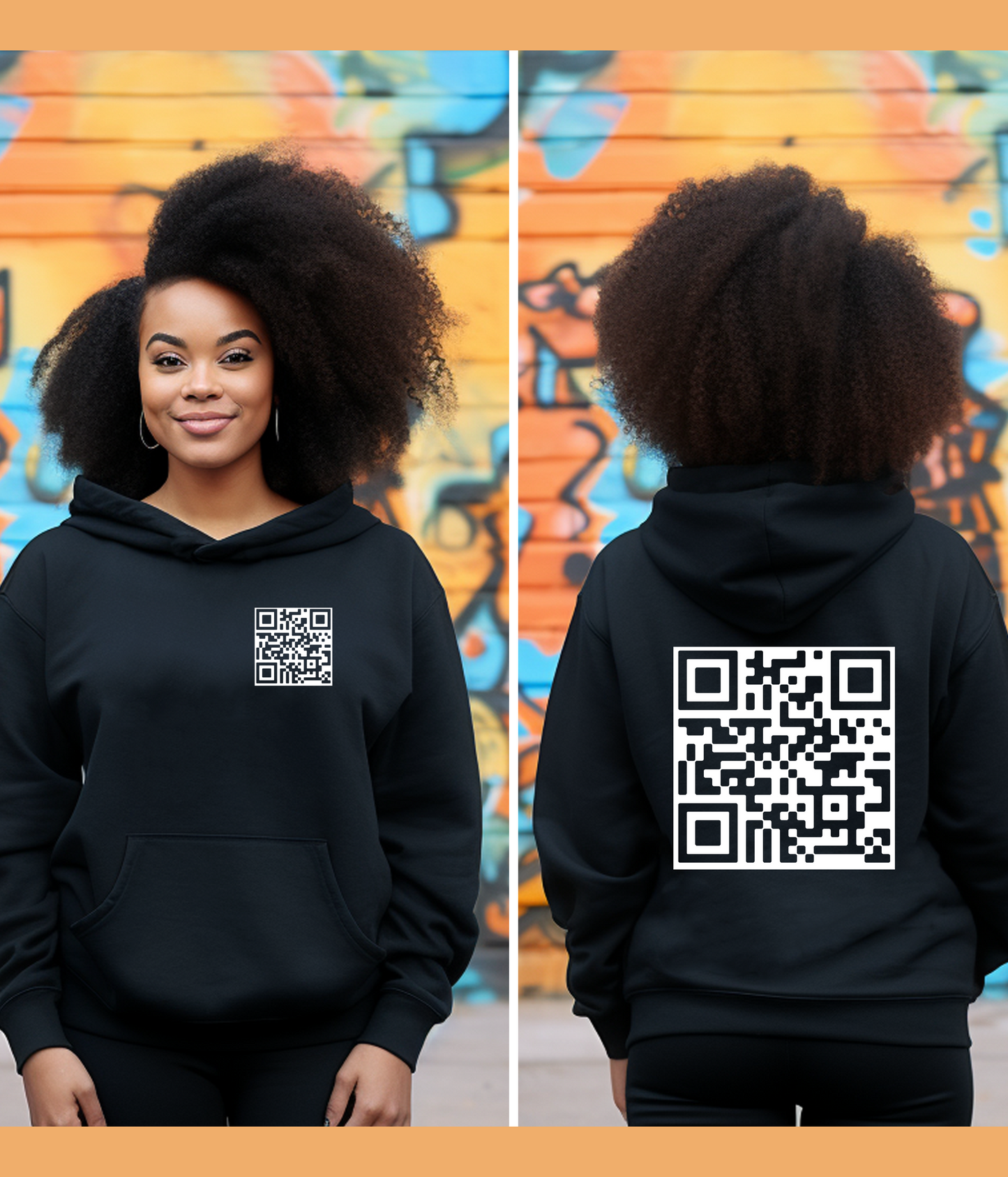 Vasectomies Prevents Abortions QR Code Hoodie