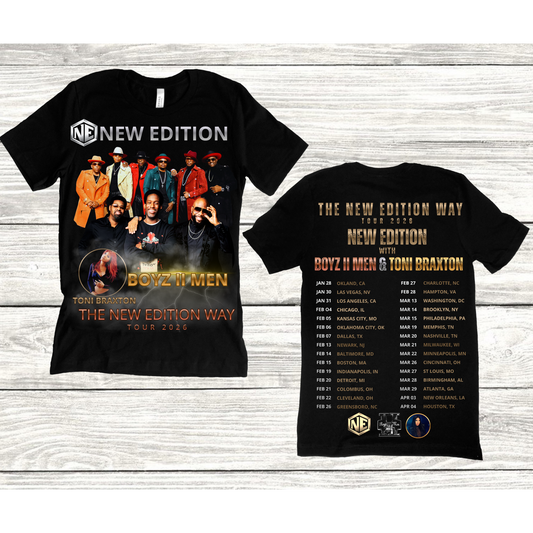 NE The New Edition Tour 2026 T-shirt