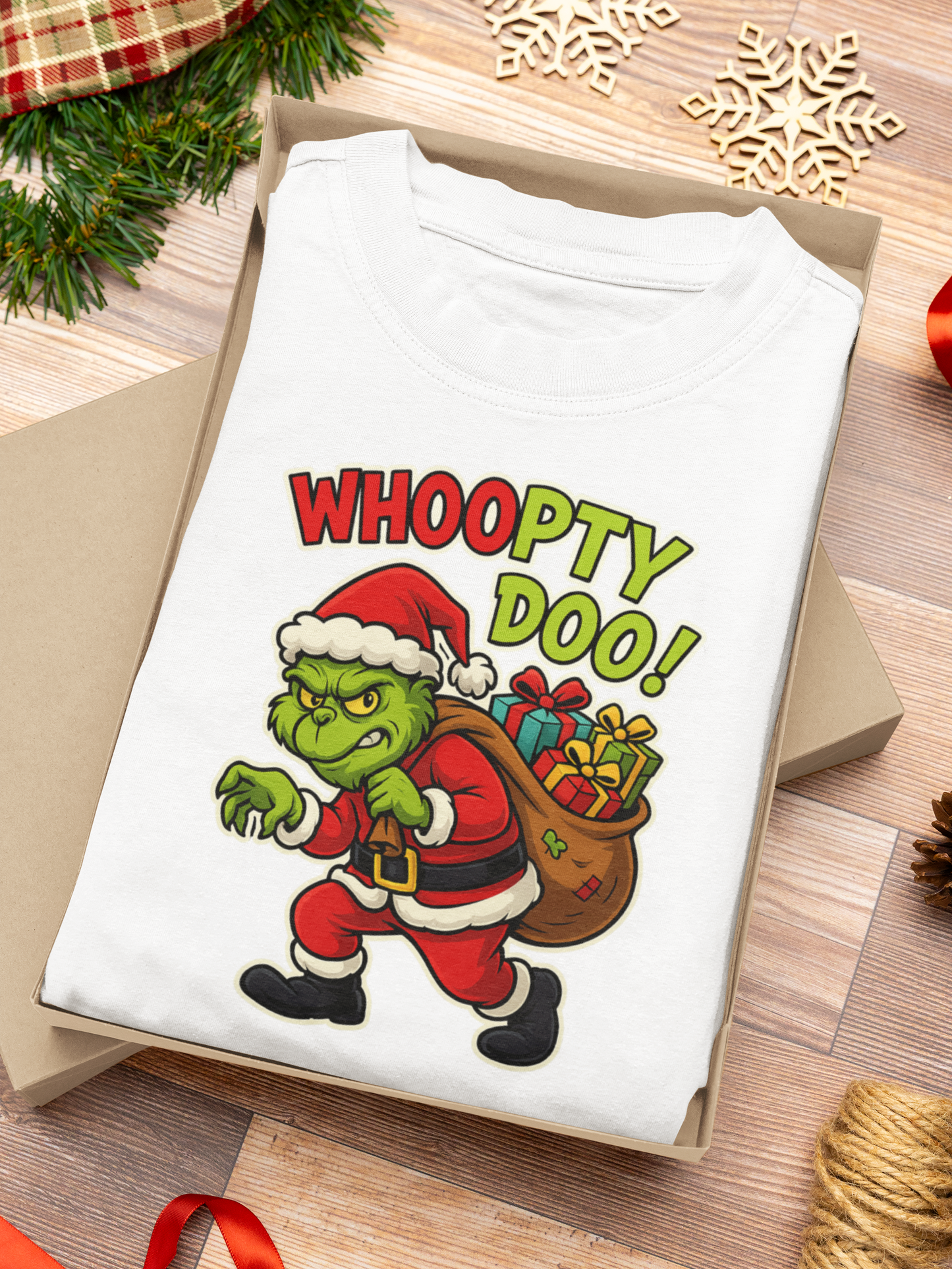Grinch Whoopty Doo Christmas T-shirt