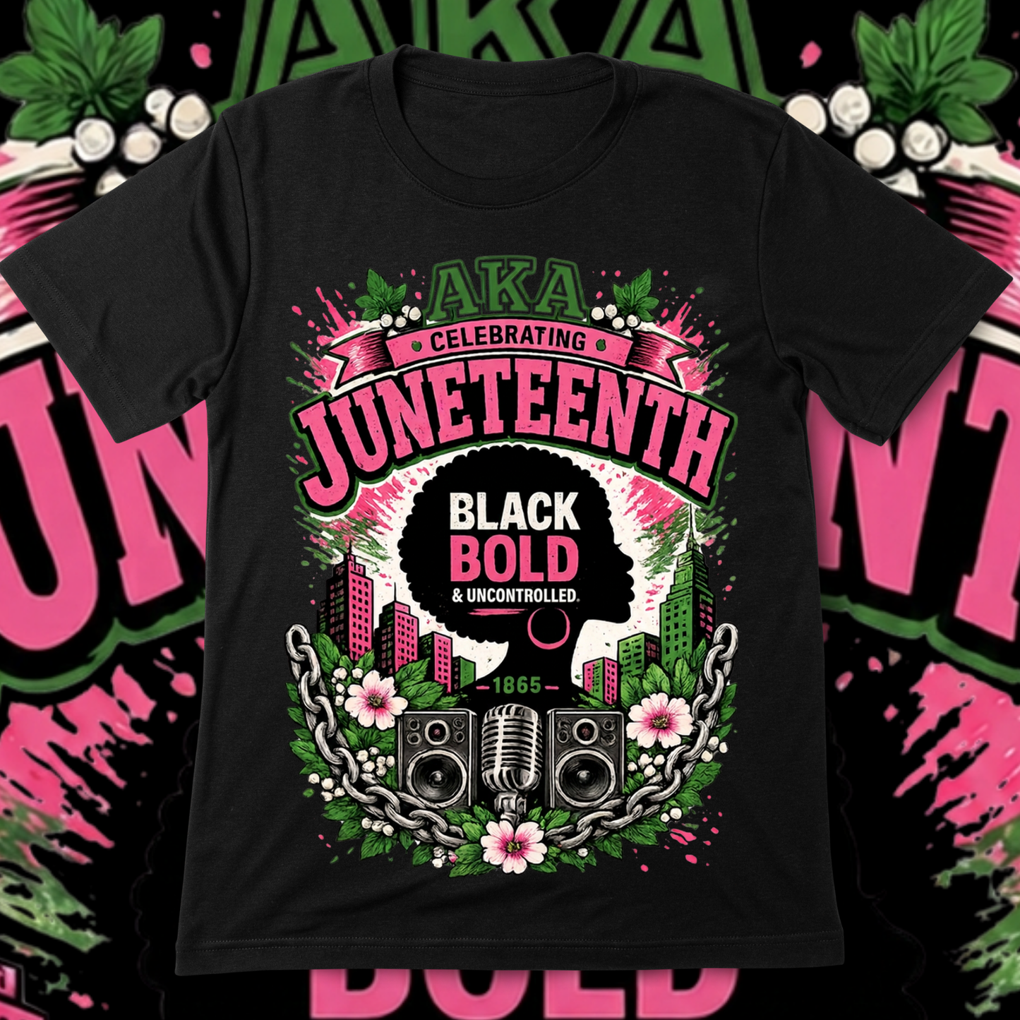AKA Celebrating Juneteenth T-shirt
