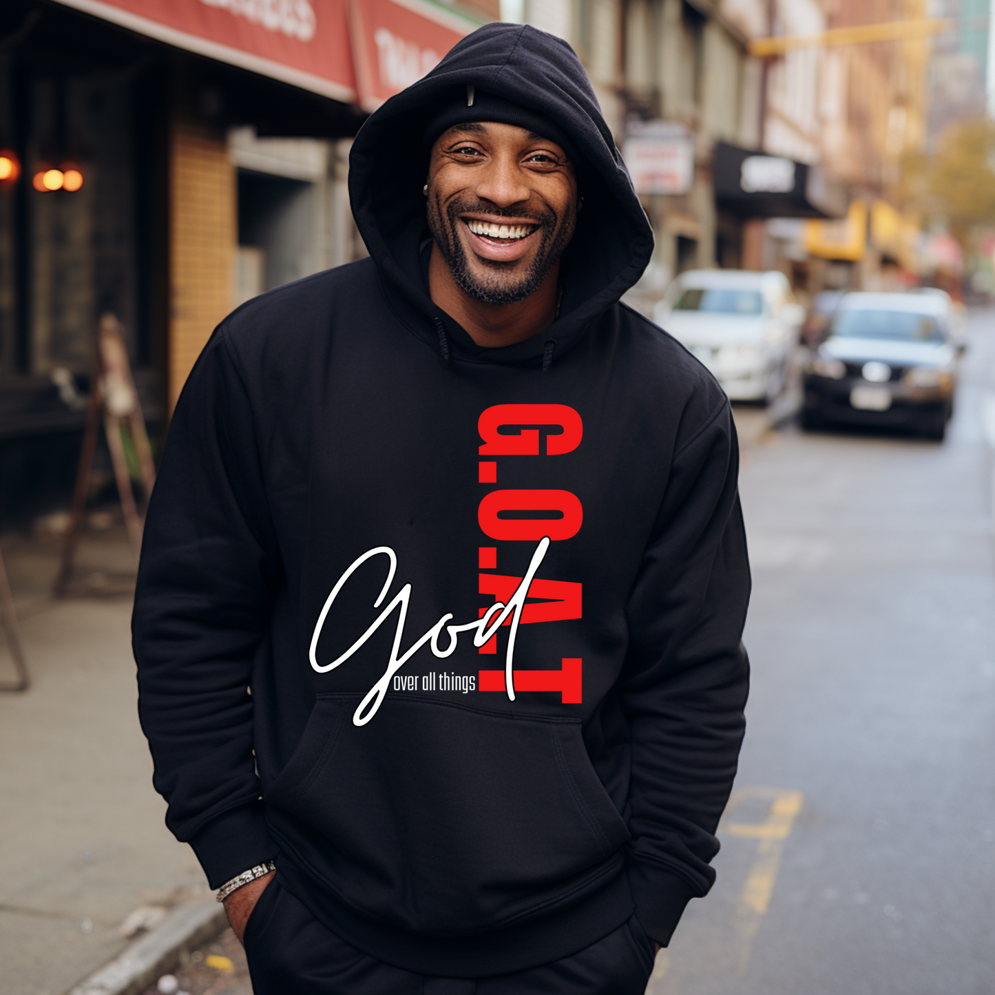 G.O.A.T God Over All Things Hoodie