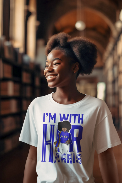 Zee-Phi I’m With Her-I’m With Harris T-shirt