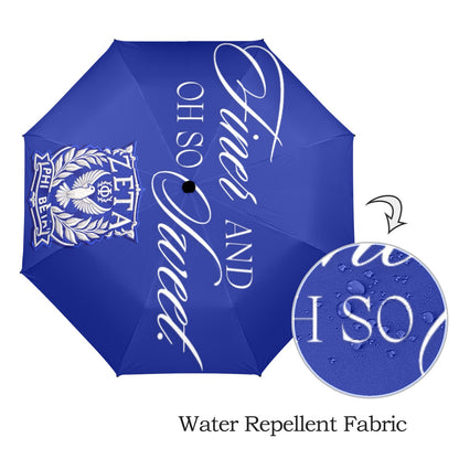 Finer And Oh So Sweet Zeta Phi Beta Umbrella