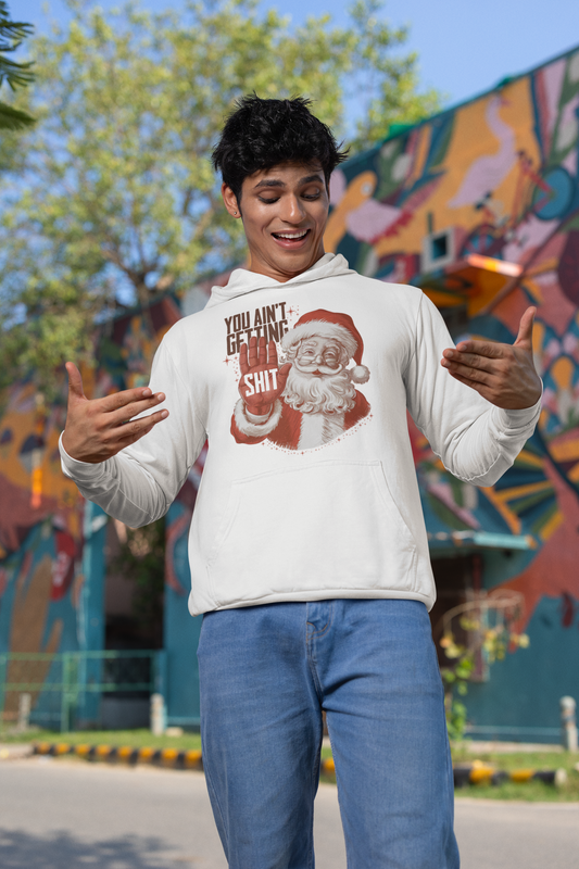 You Ain’t Getting Shit Christmas Hoodie