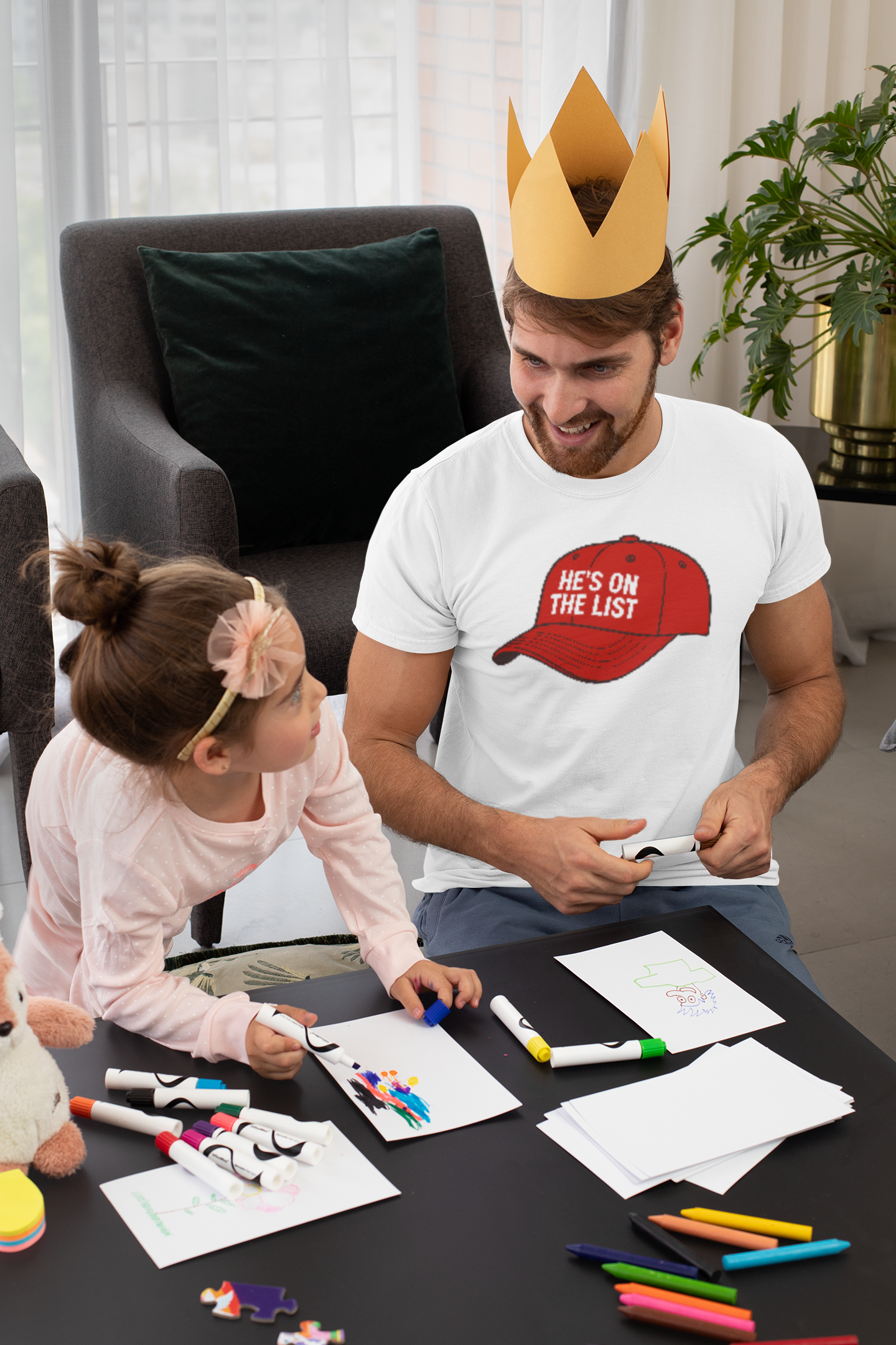 He’s On The List T-shirt