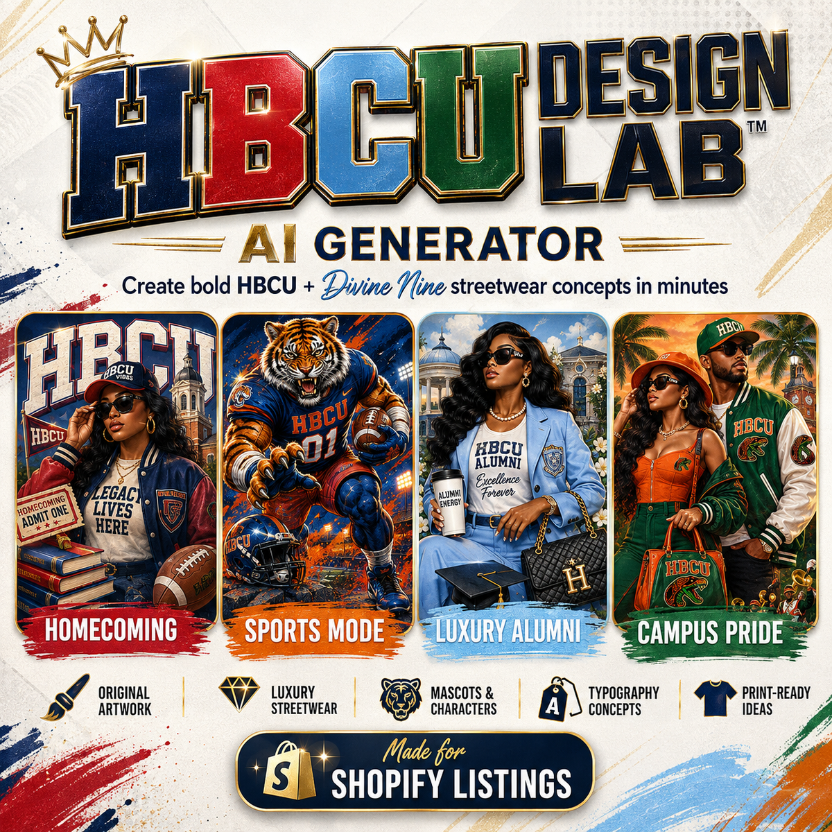 HBCU Design Lab™ AI Generator