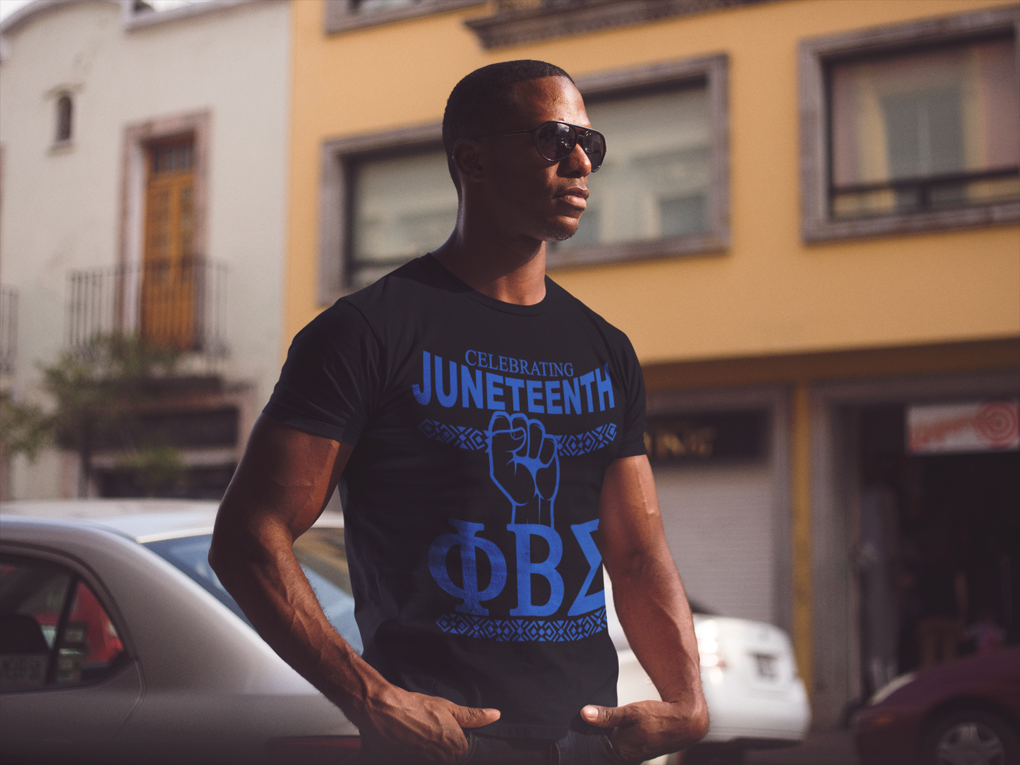 Phi Beta Sigma Celebrating Juneteenth T-shirt