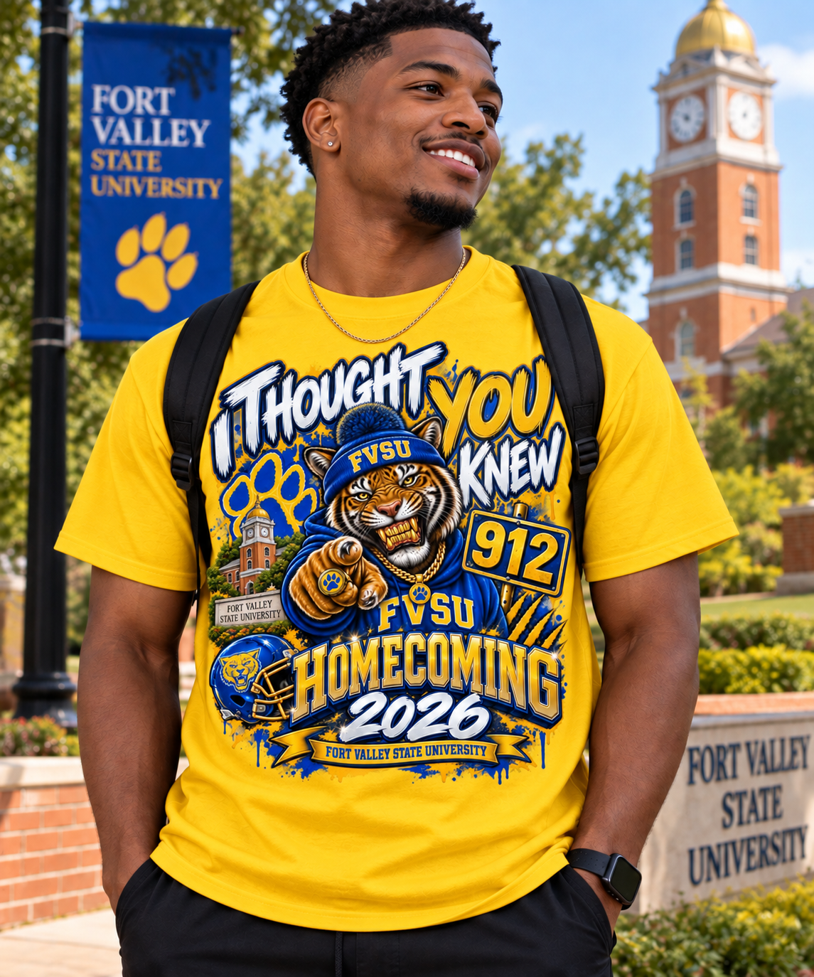 I Thought You Knew Fort Valley State University Homecoming T-shirt