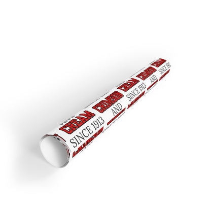 Crimson And Cream Since 1913 Gift Wrapping Paper Roll