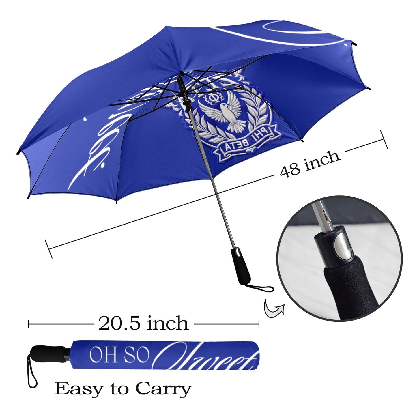 Finer And Oh So Sweet Zeta Phi Beta Umbrella