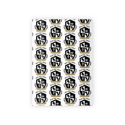 Black Girl University Gift Wrapping Paper Roll