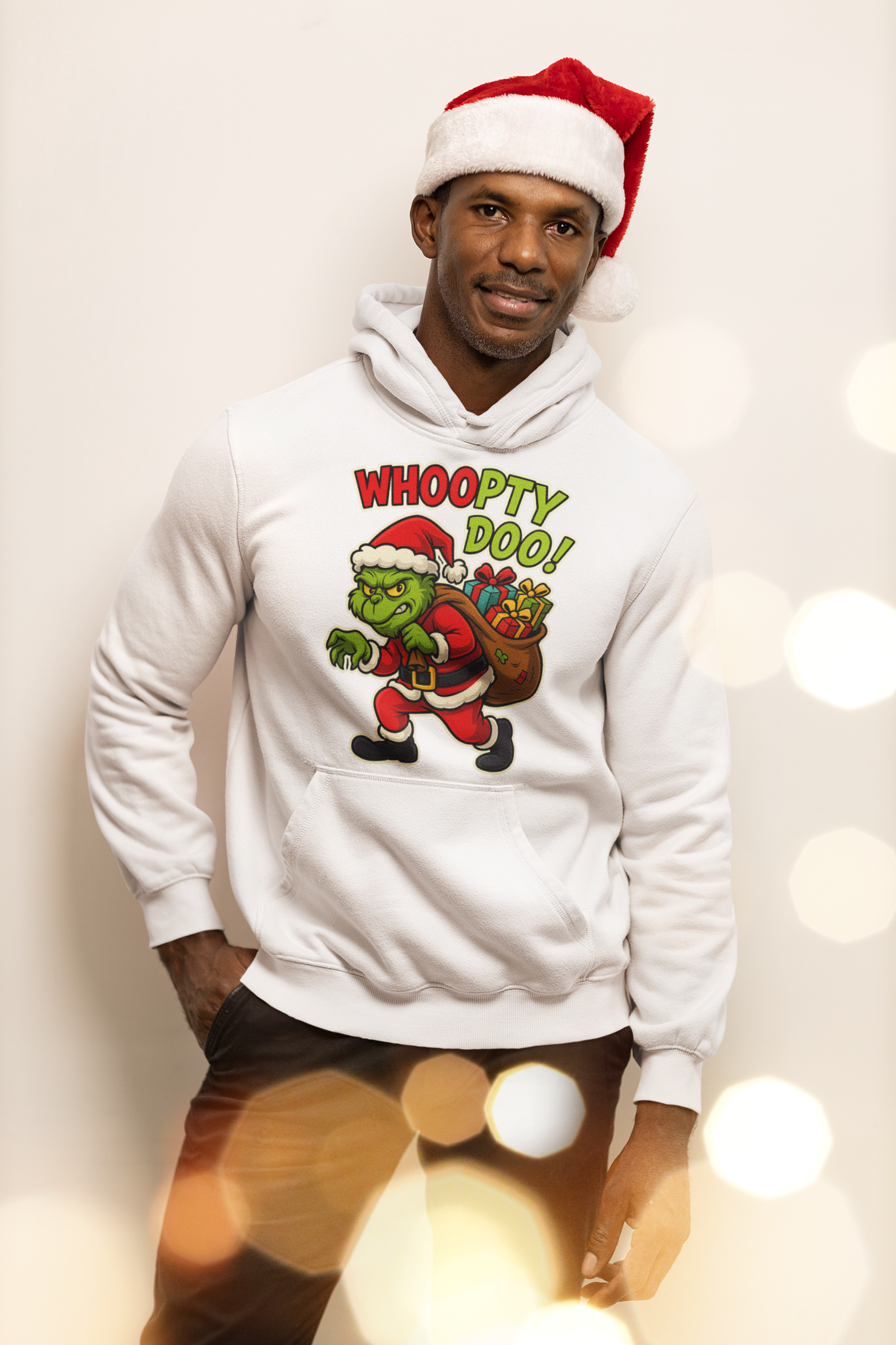 Grinch Whoopty Doo Christmas Hoodie