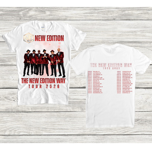 NE The New Edition Tour 2026 T-shirt