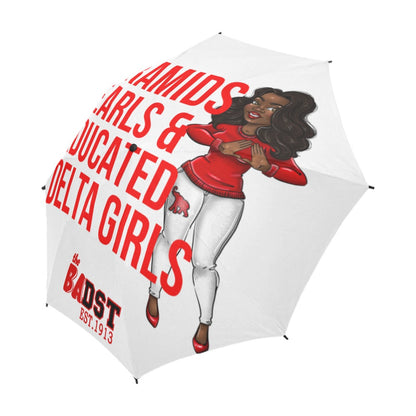 Pyramids Pearls & Educated Delta Girls Umbrella