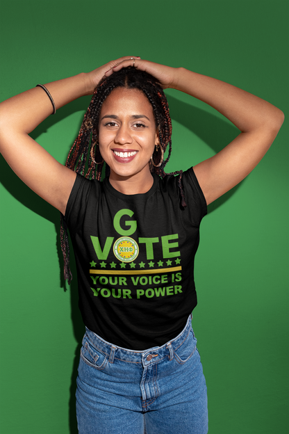 Chi Eta Phi Go Vote Your Voice Is Your Power T-shirt