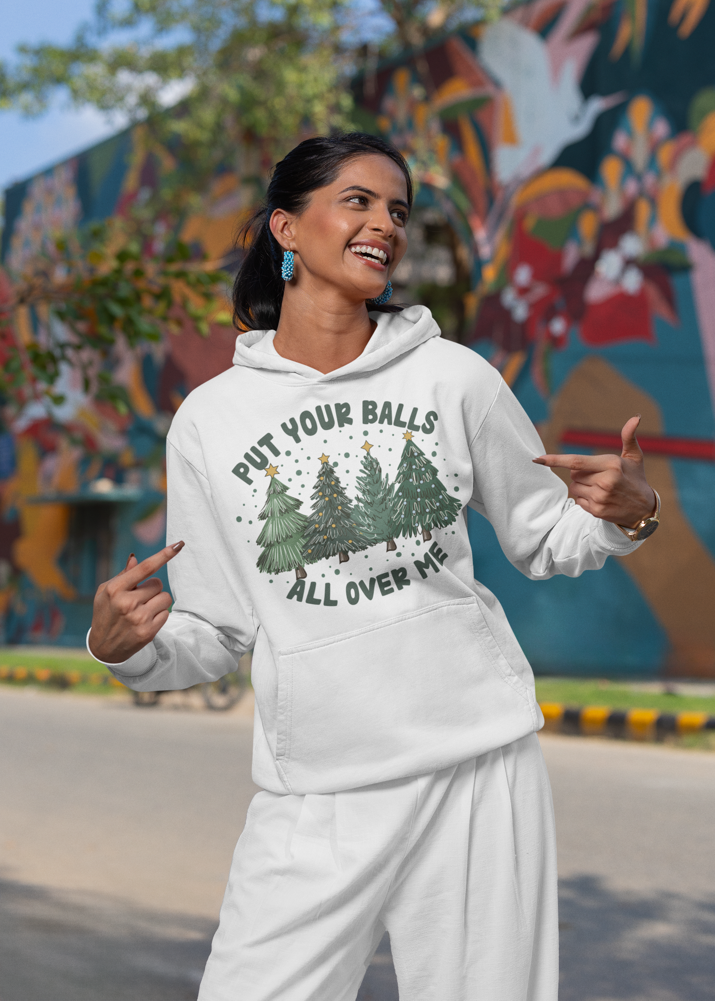 Put Your Balls All Over Me Christmas Hoodie/Sweatshirt