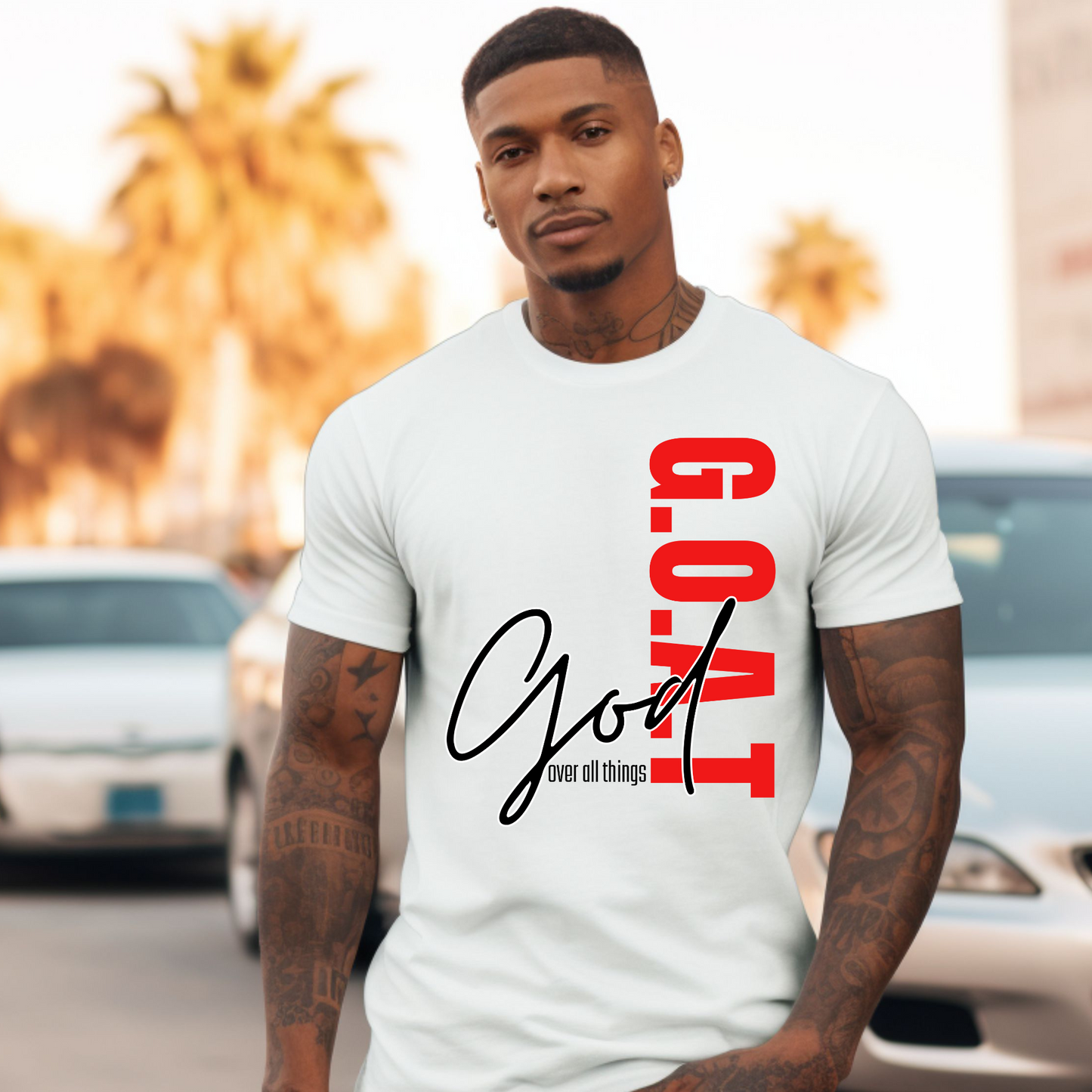 G.O.A.T God Over All Things T-shirt