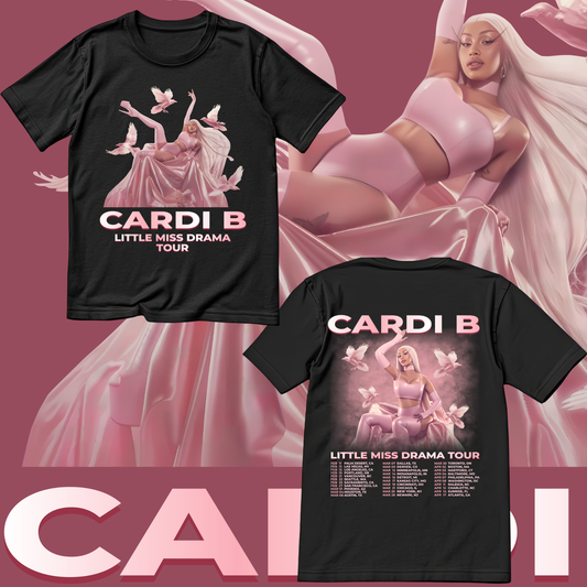Cardi B Am I The Drama Tour T-shirt